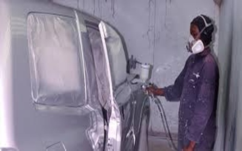 spraying 3