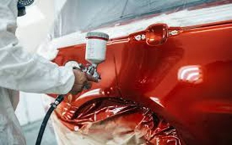 spraying
